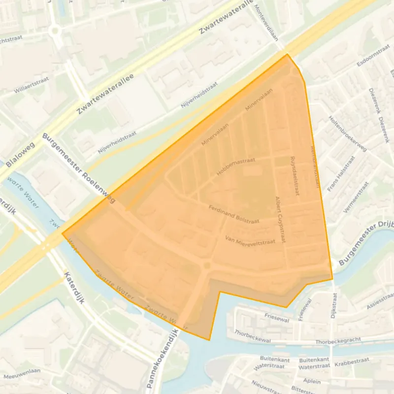 het noorden zwolle BU01931100 2024 Kaart van