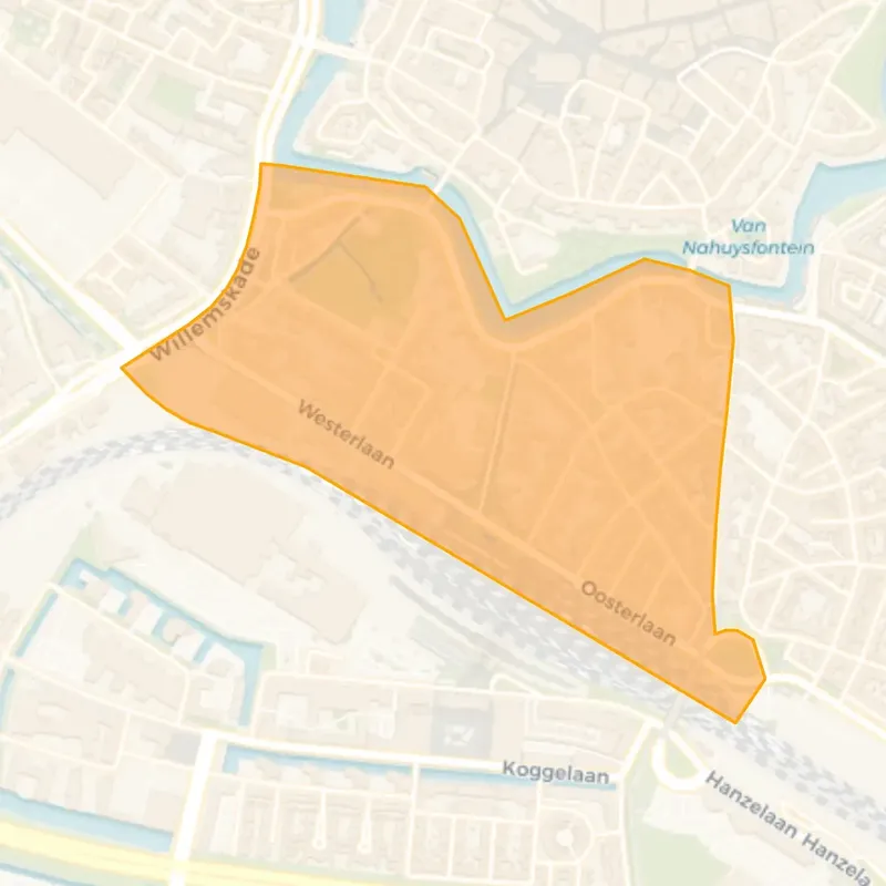 stationsbuurt zwolle BU01931300 2024 Kaart van