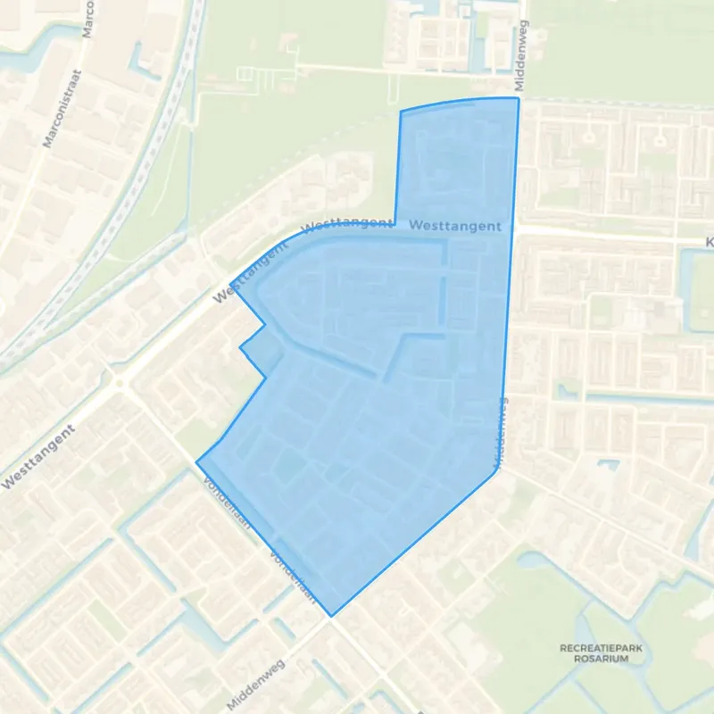 heemradenwijk dijk en waard WK198014 2024 Kaart van