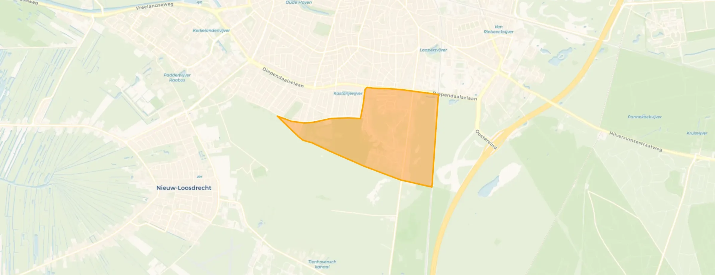 Buurt ’t Hoogt van ’t Kruis, Hilversum