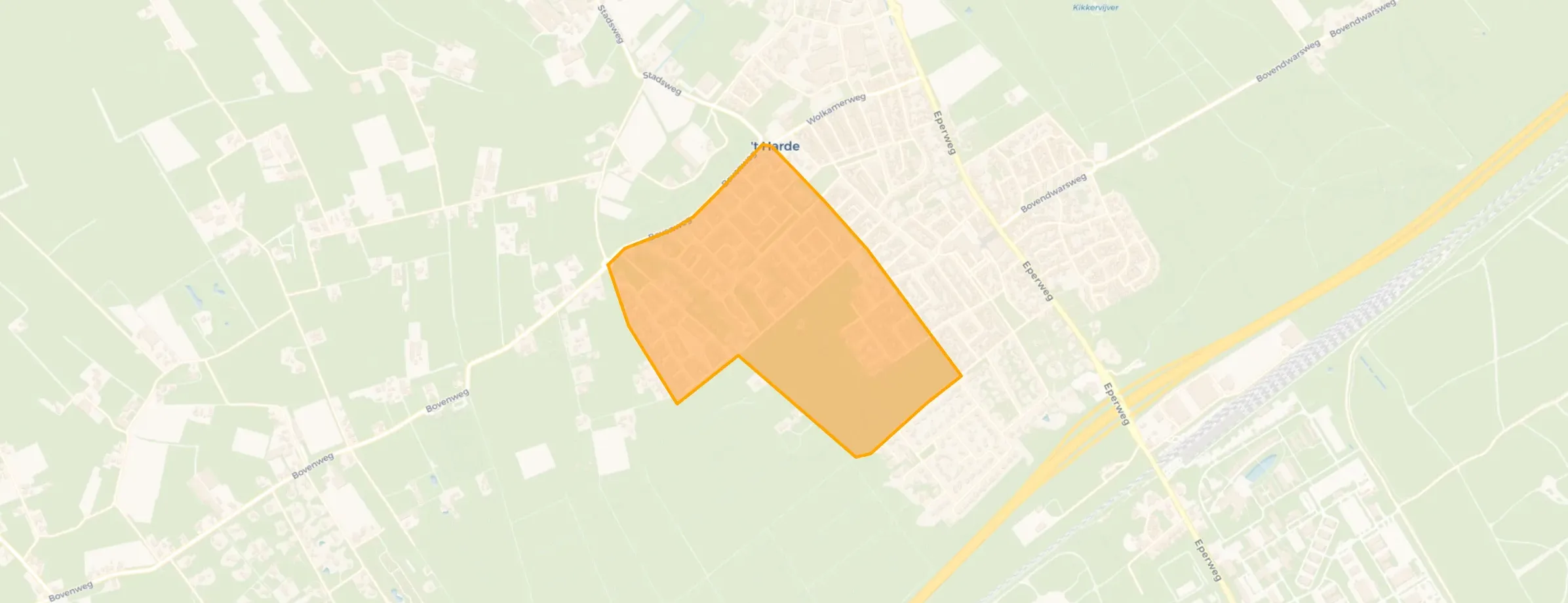 Buurt ’t Harde West, 'T Harde