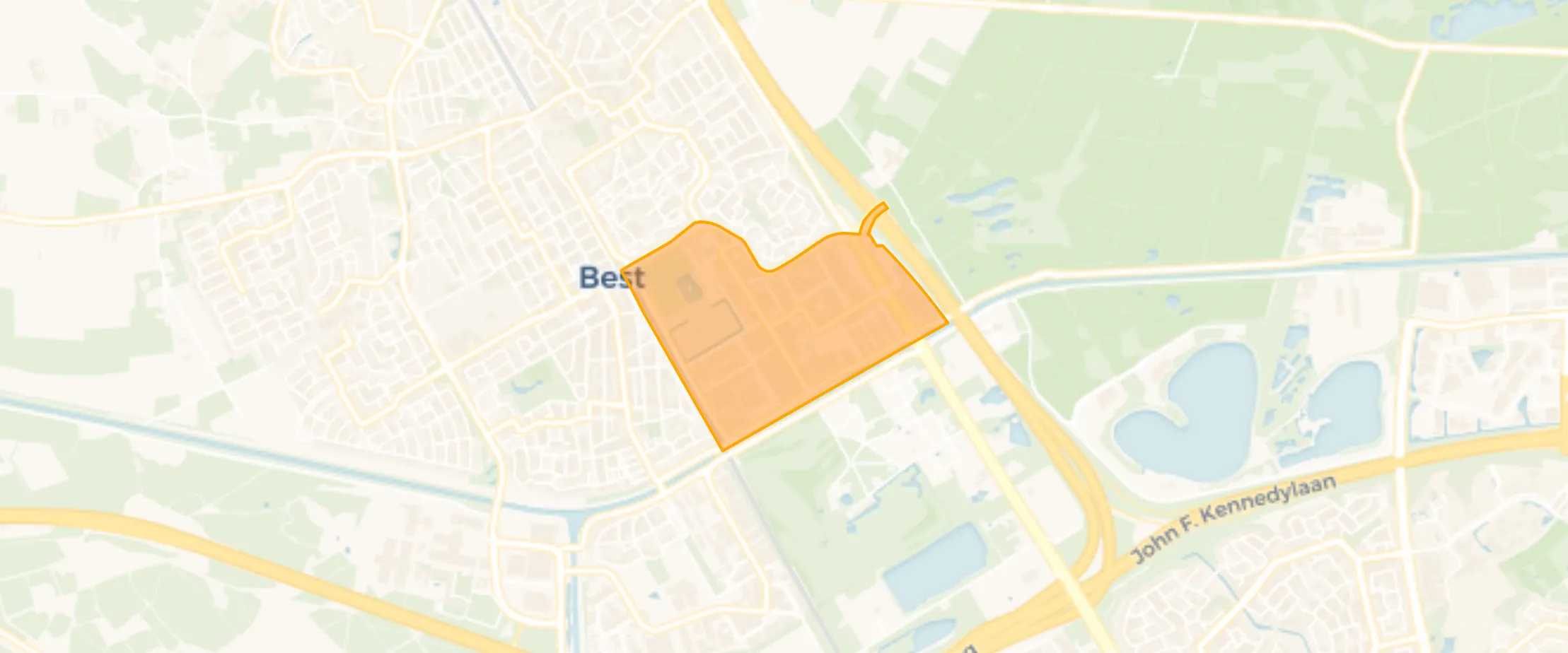 Map of 't Zand