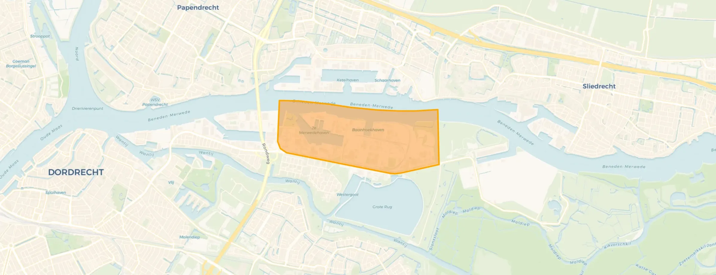 2e Merwedehaven en omgeving