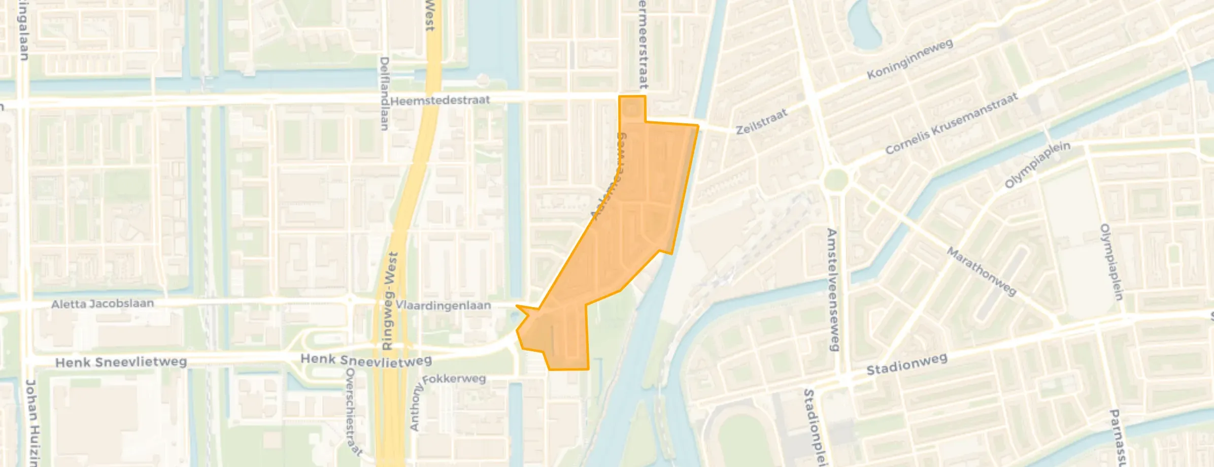 Buurt Aalsmeerwegbuurt-Oost, Amsterdam