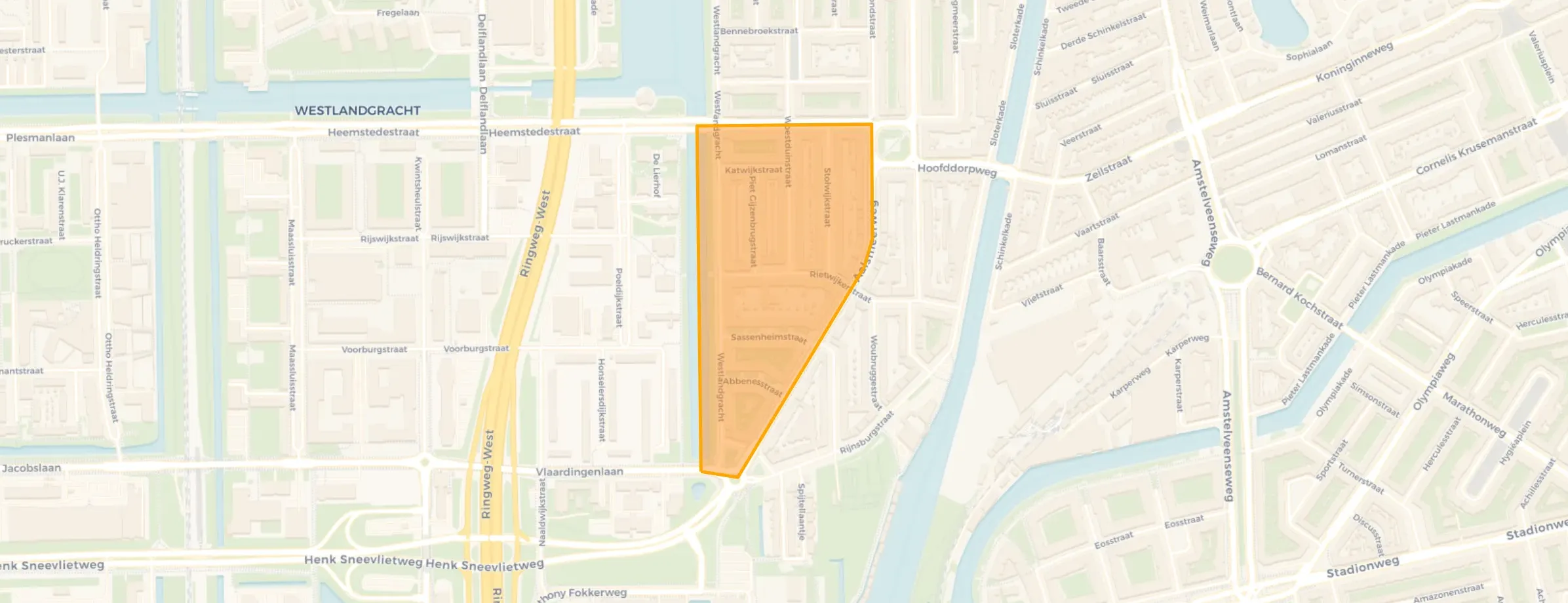 Buurt Aalsmeerwegbuurt-West, Amsterdam