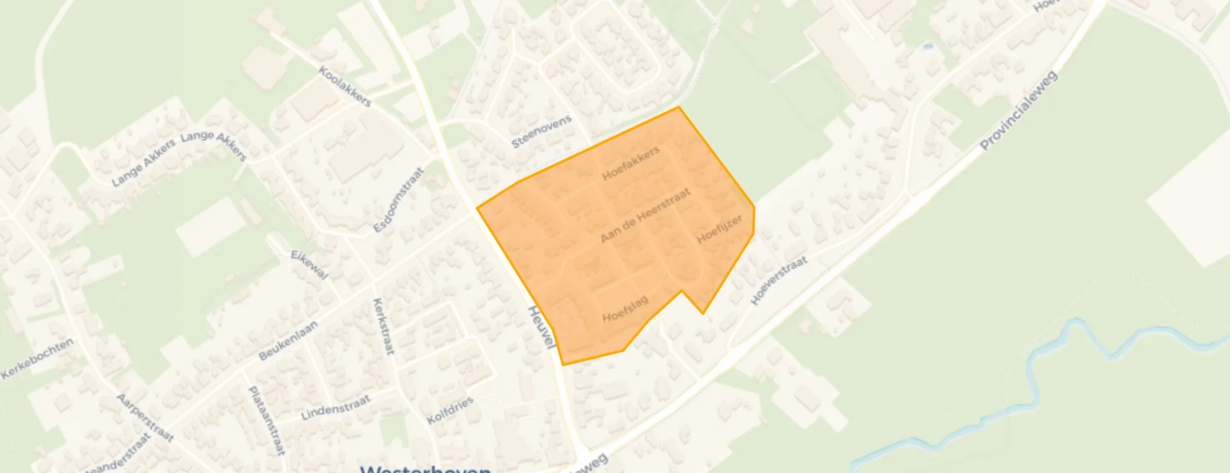 Buurt Aan de Heerstraat en omgeving, Westerhoven