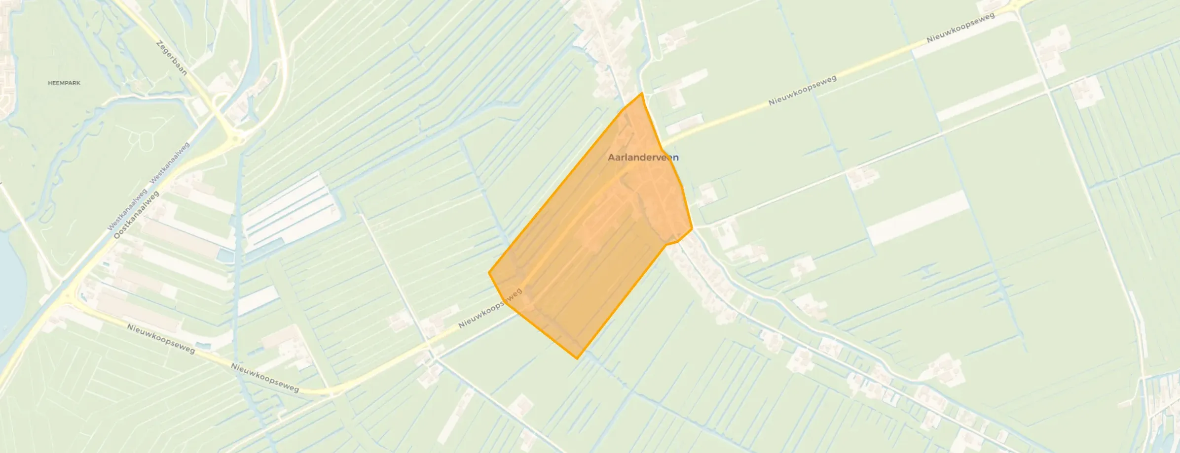 Buurt Aarlanderveen Dorp, Aarlanderveen