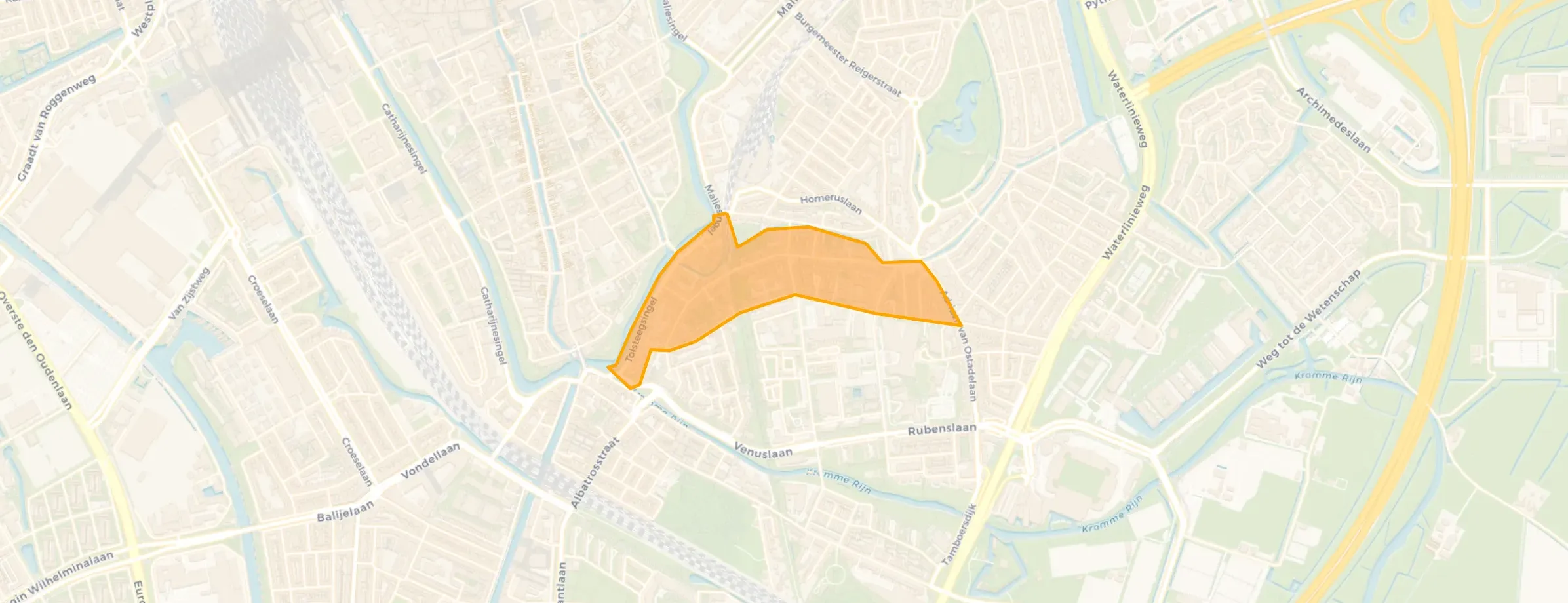 Buurt Abstede Tolsteegsingel en omgeving, Utrecht