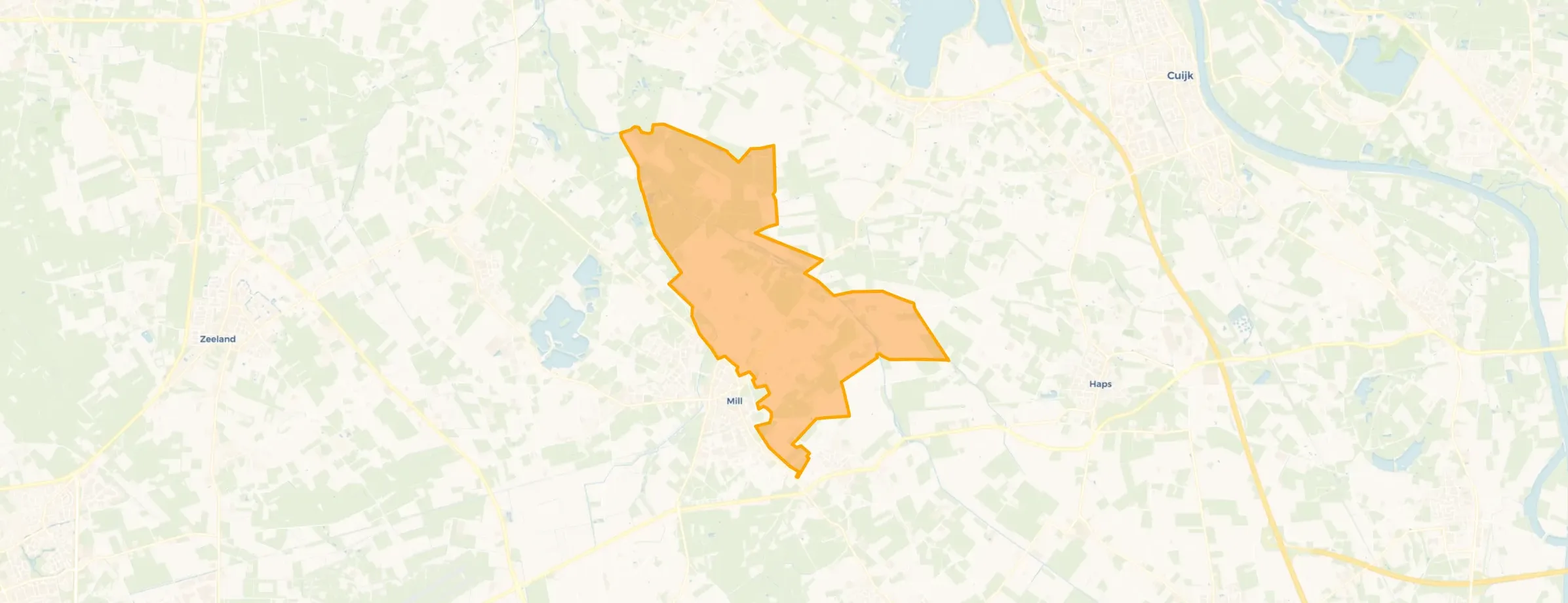 Buurt Achterdijk-Roijendijk buitengebied, Mill