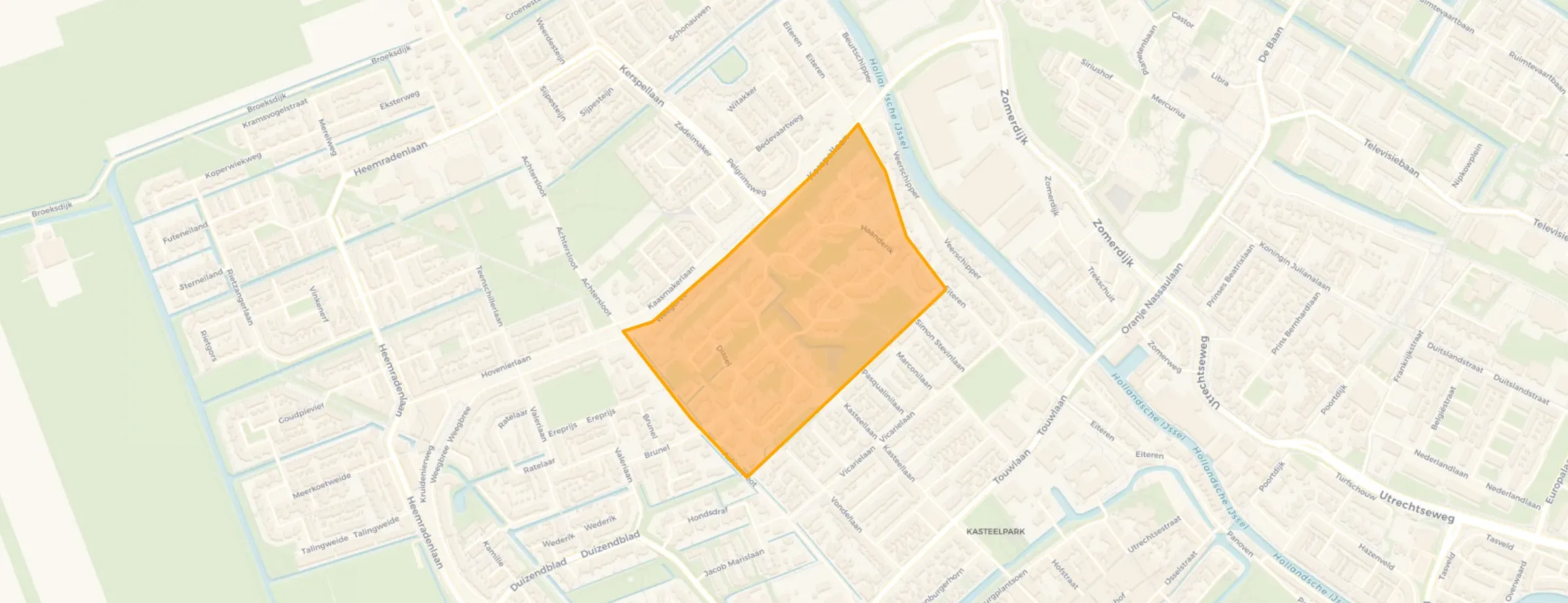 Buurt Achterveld-Oost, Ijsselstein