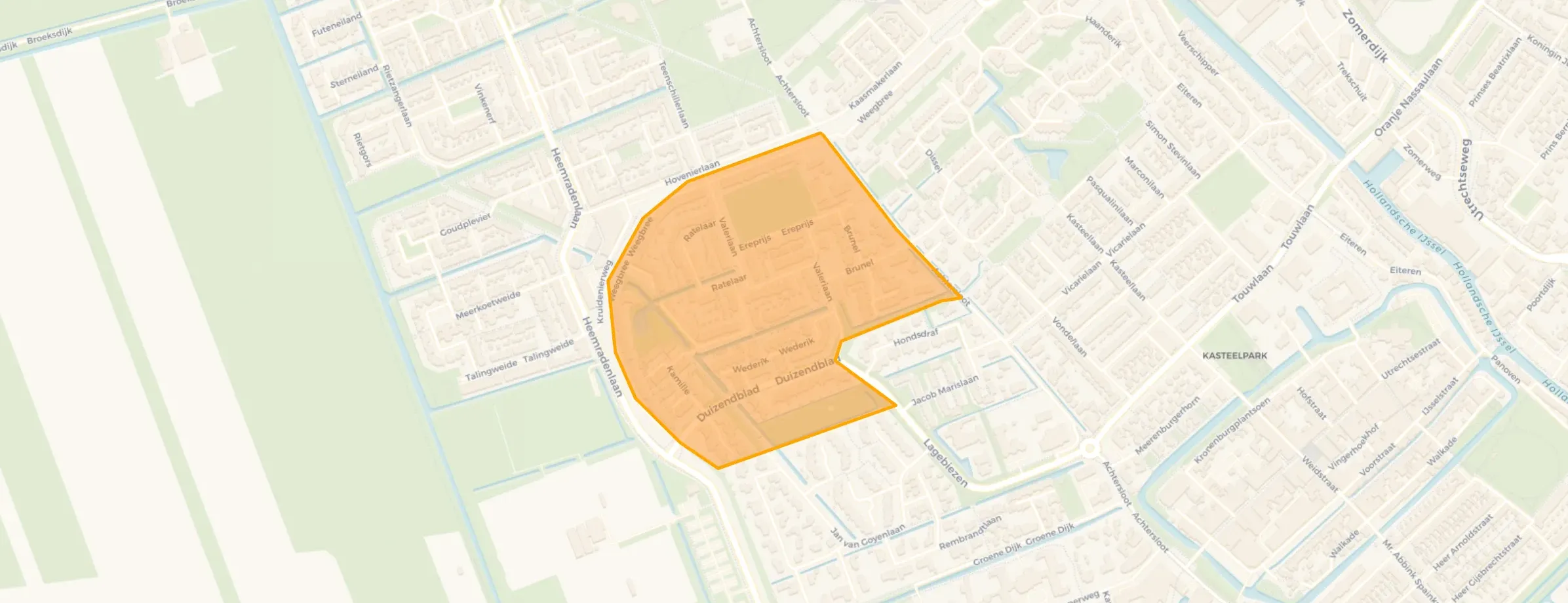 Buurt Achterveld-Zuid, Ijsselstein