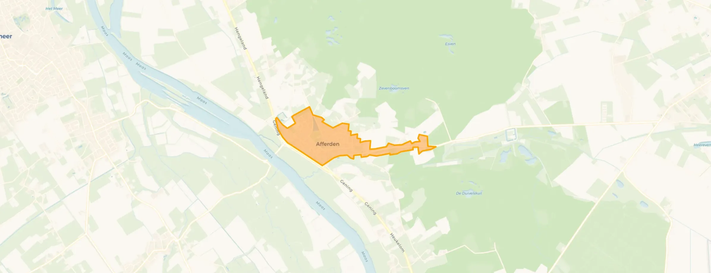 Buurt Afferden Kern, Afferden L