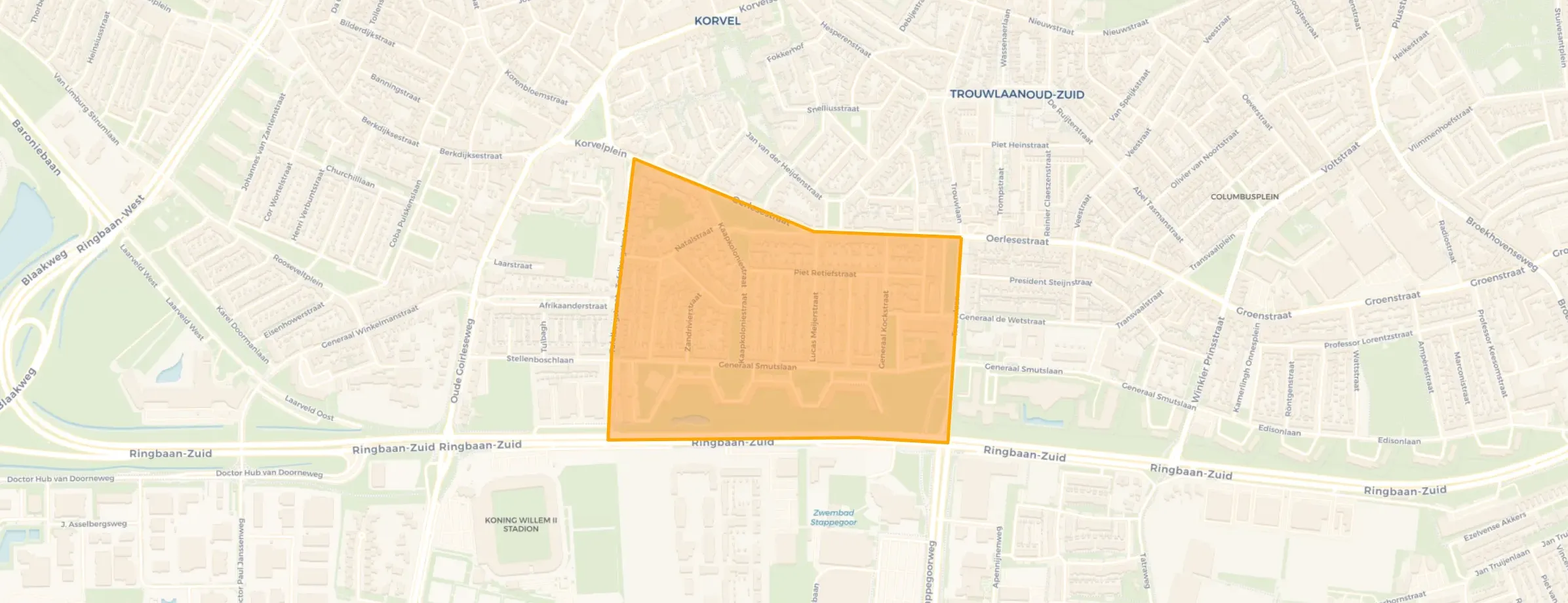 Buurt Afrikaanderbuurt Midden, Tilburg