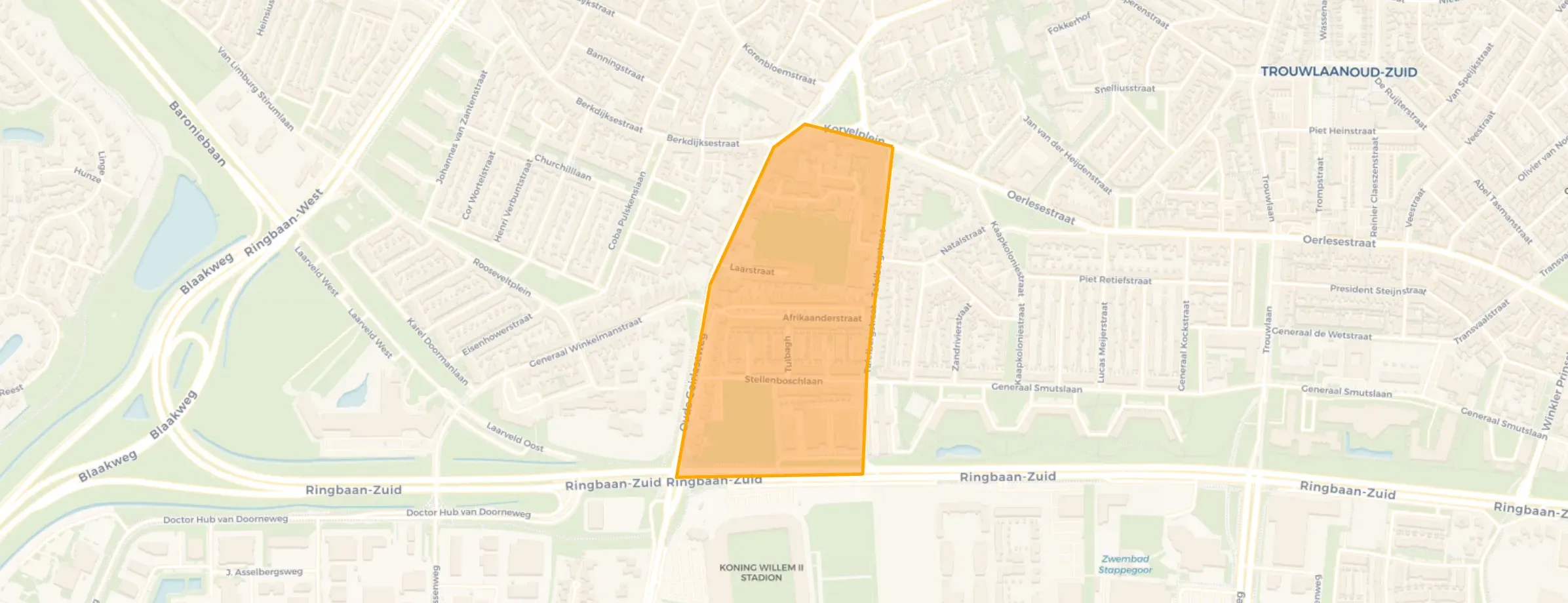 Buurt Afrikaanderbuurt West, Tilburg