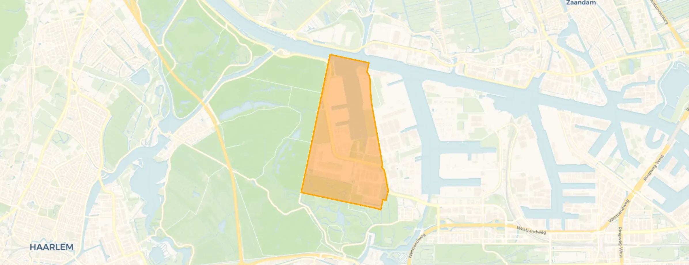 Kaart van Afrikahaven