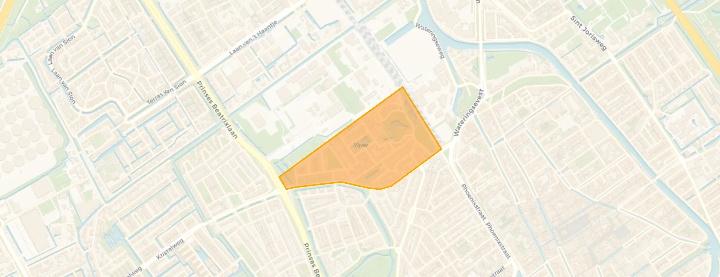 Agnetaparkbuurt in Delft