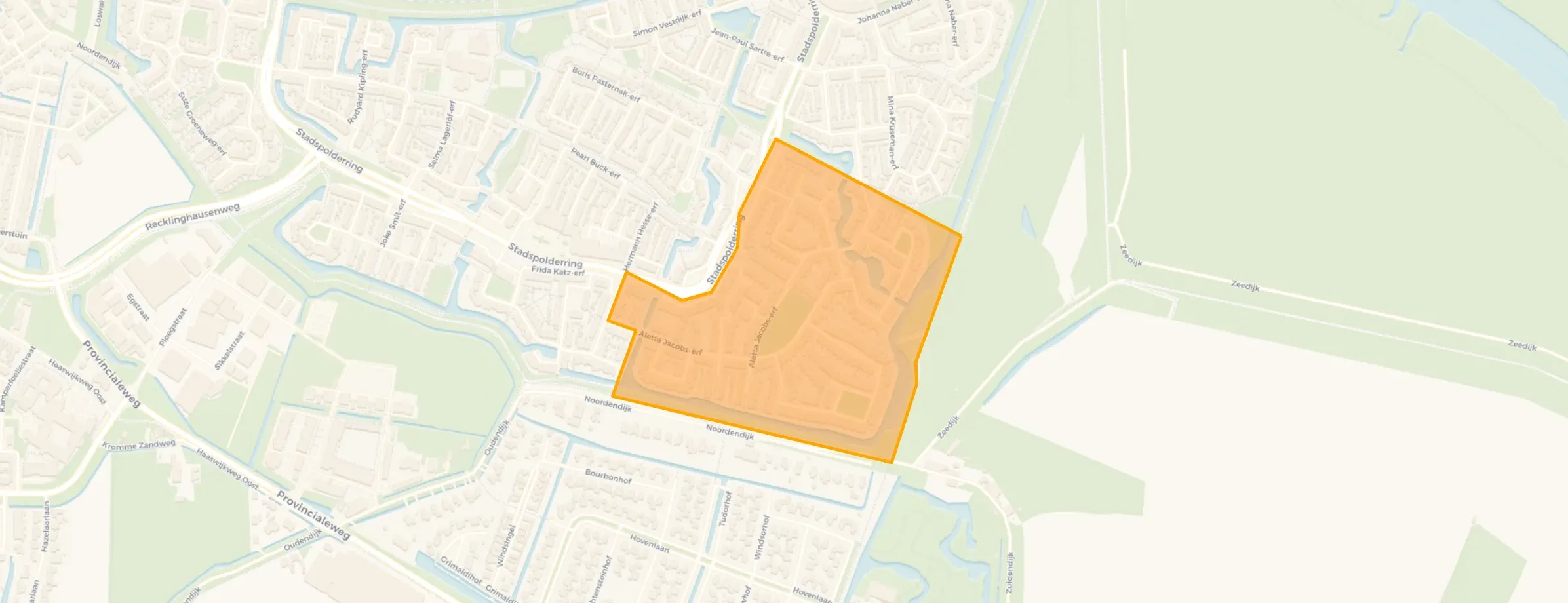 Buurt Aletta Jacobs-erf en omgeving, Dordrecht