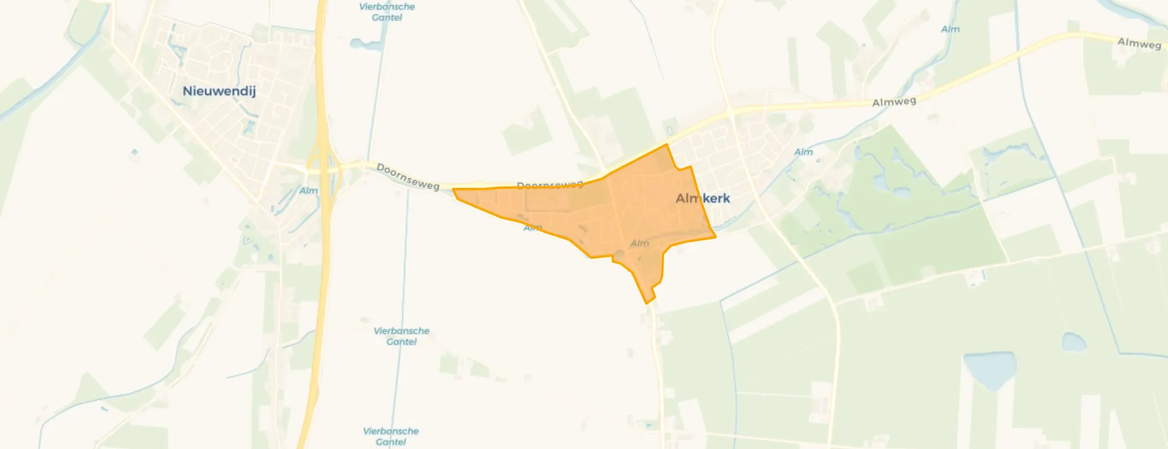 Almkerk west