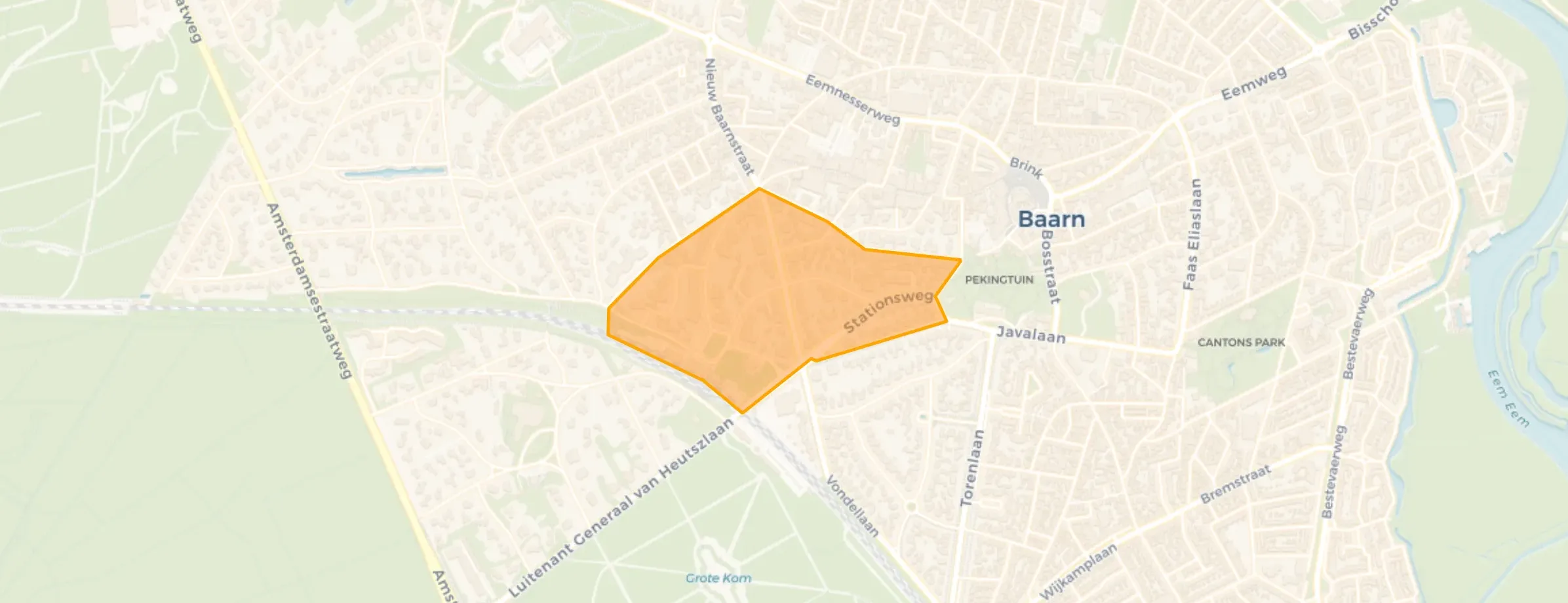 Buurt Amaliapark, Baarn