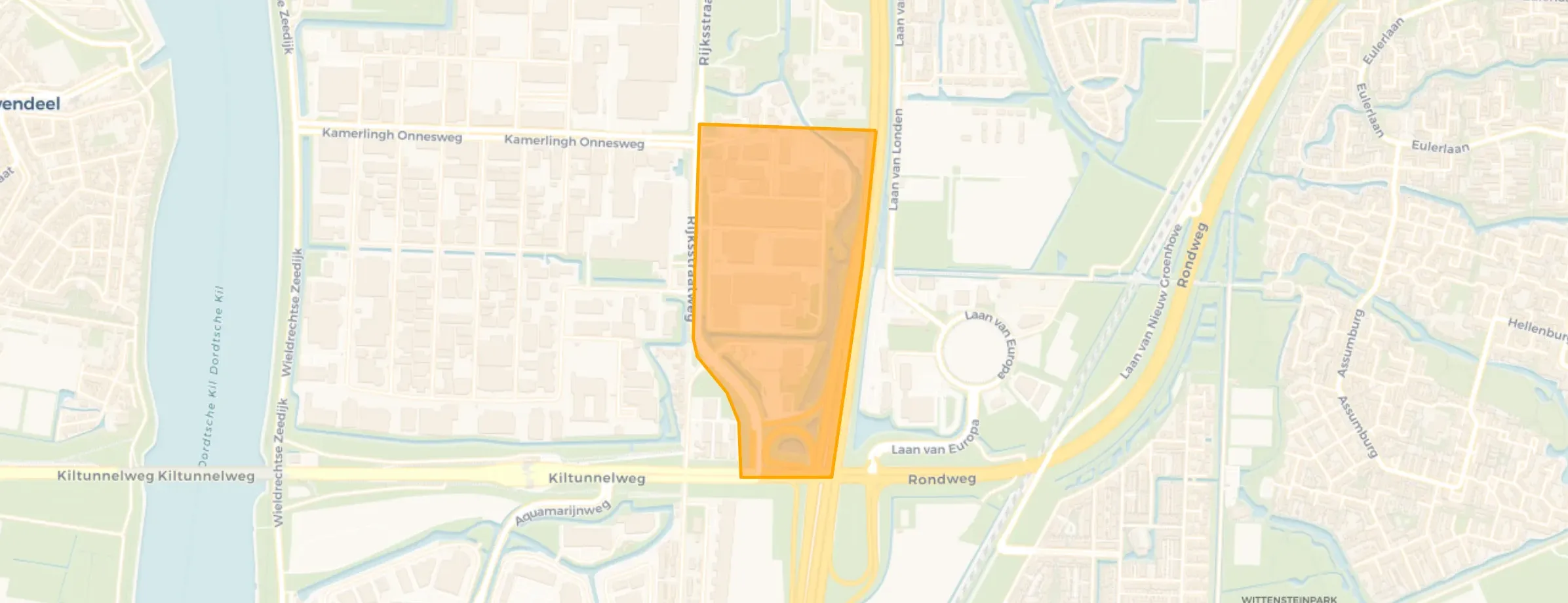 Kaart van Amstelwijck-West