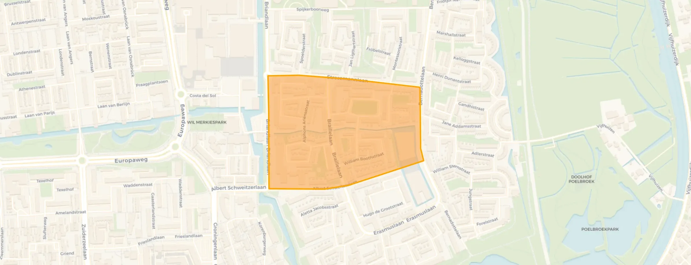 Archimedesbuurt in Haarlem