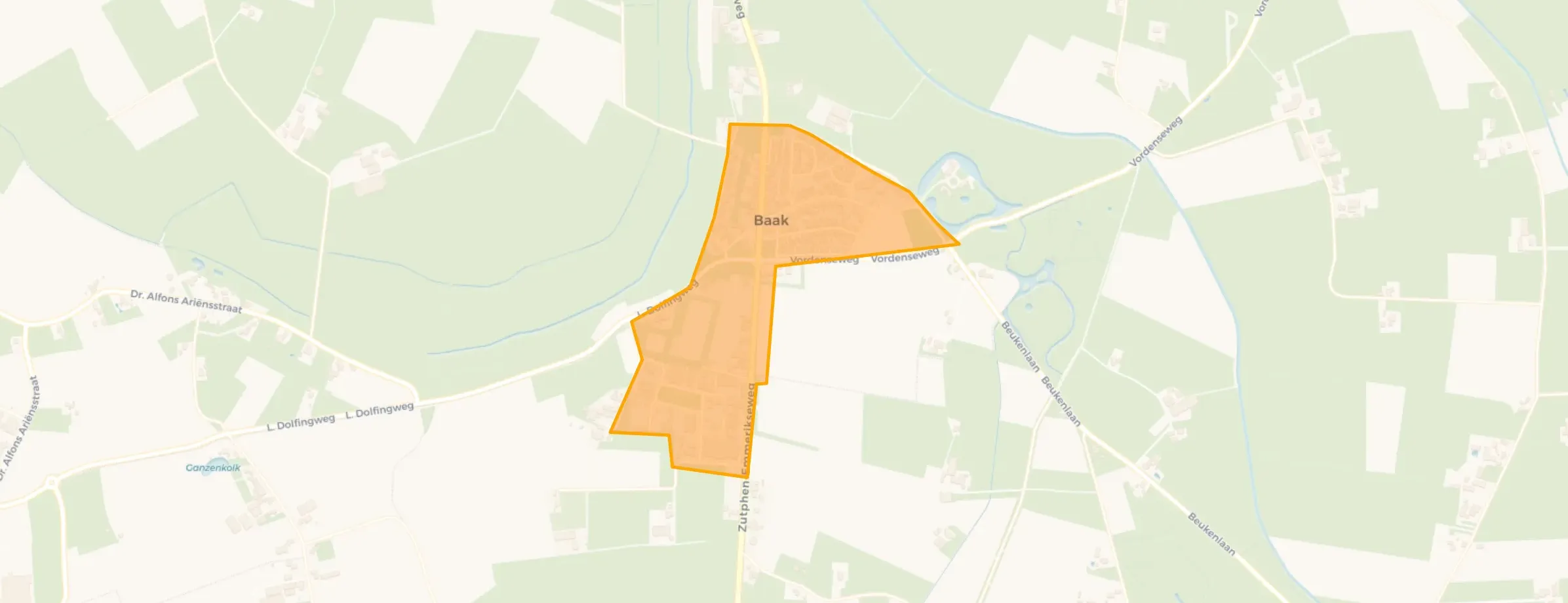 Buurt Baak, Baak