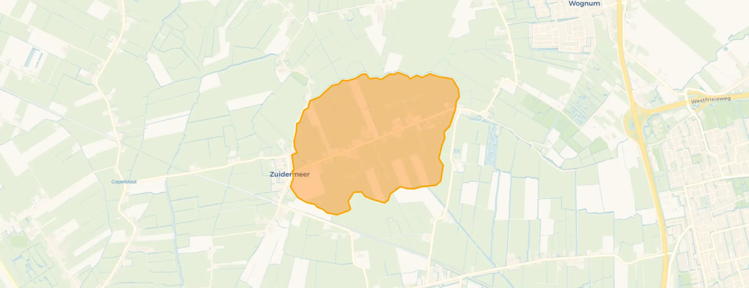 Kaart van Baarsdorpermeer