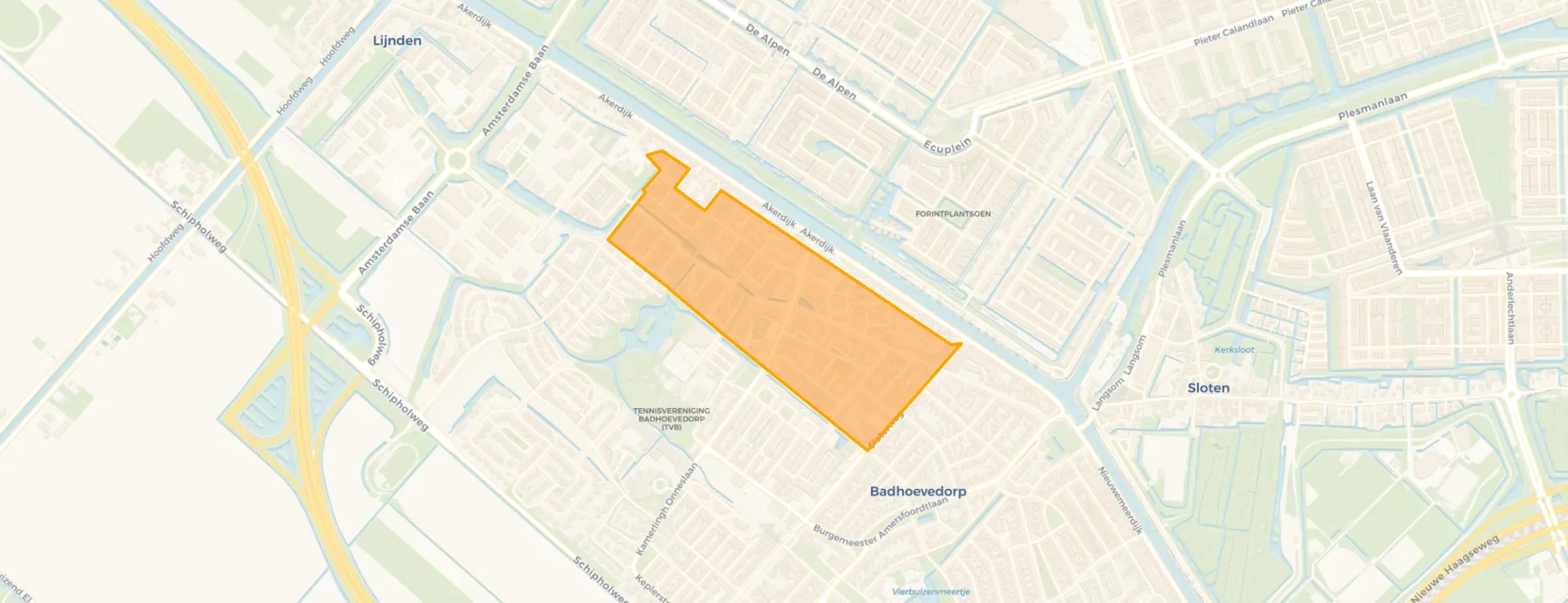 Buurt Badhoevedorp Noordwest, Badhoevedorp