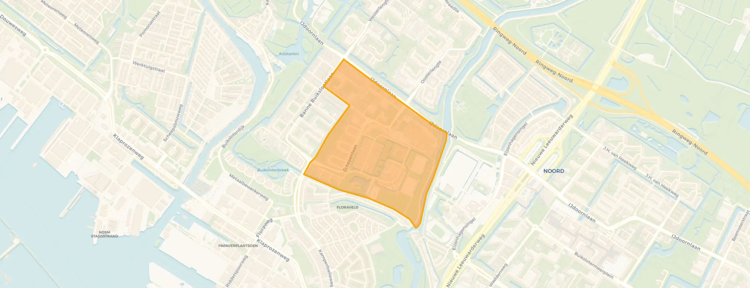 Buurt Banne-Zuidoost, Amsterdam