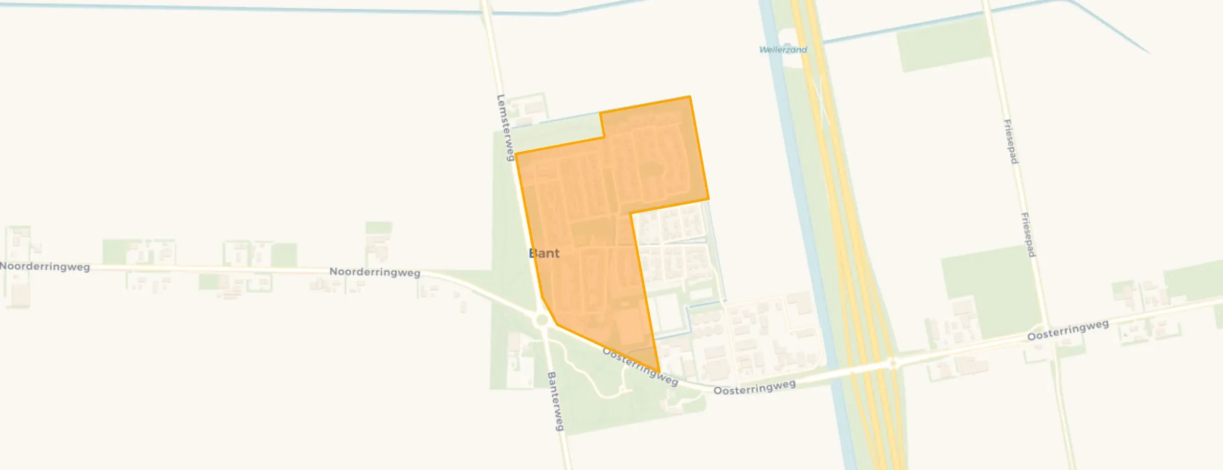 Bant-woonkern in Noordoostpolder