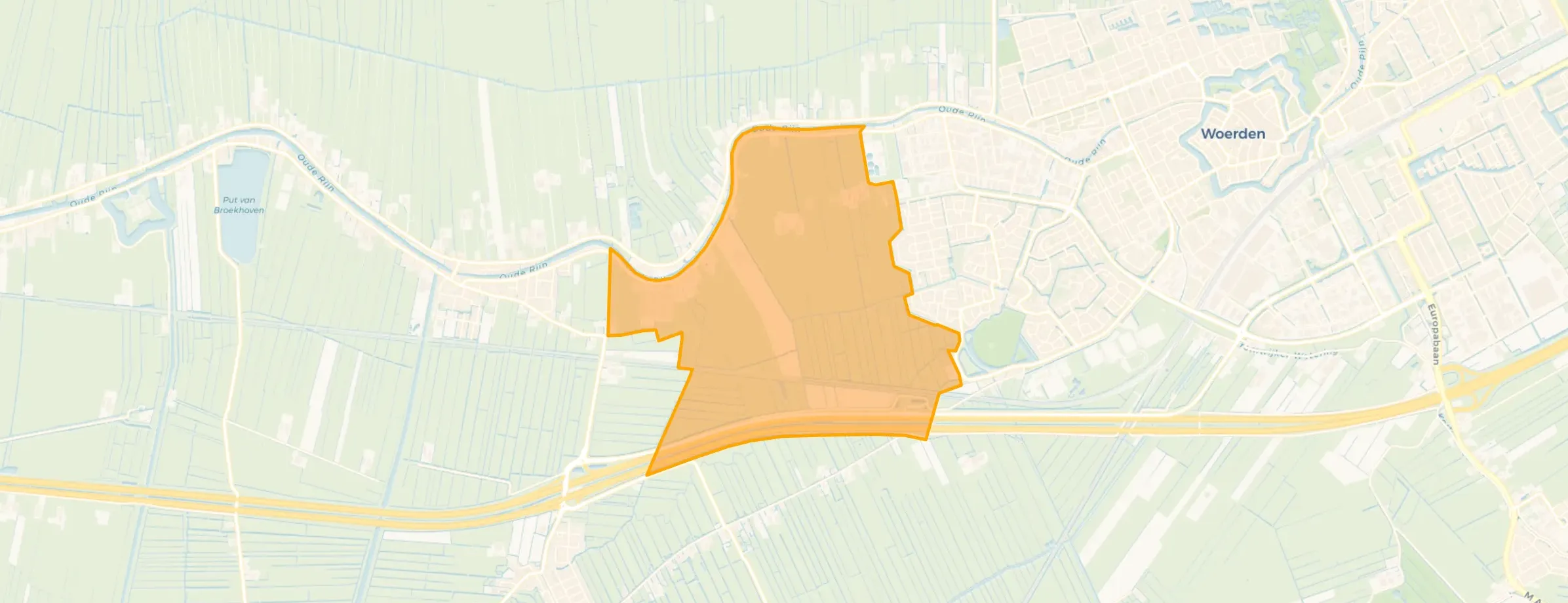 Kaart van Barwoutswaarder