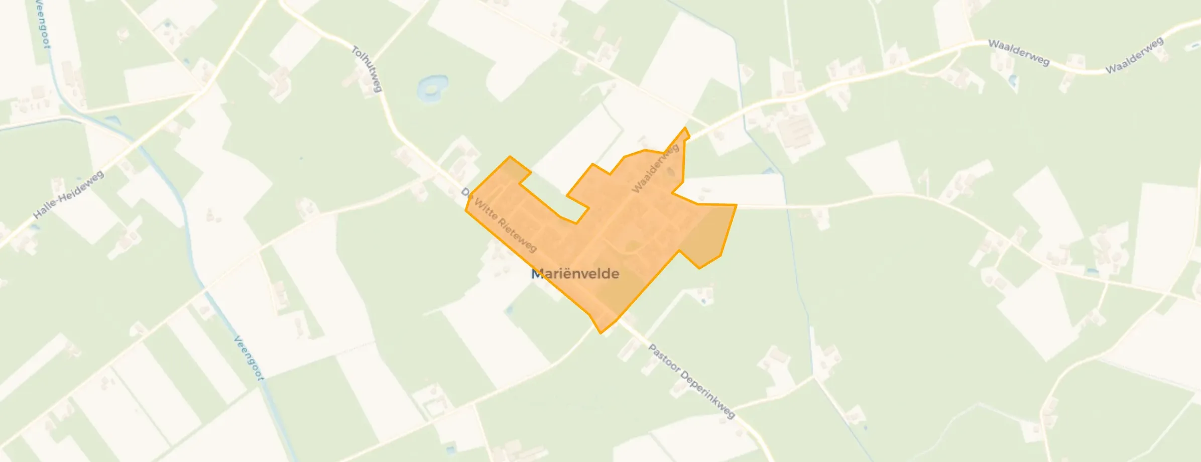 Buurt Bebowde kom Marienvelde, Mariënvelde