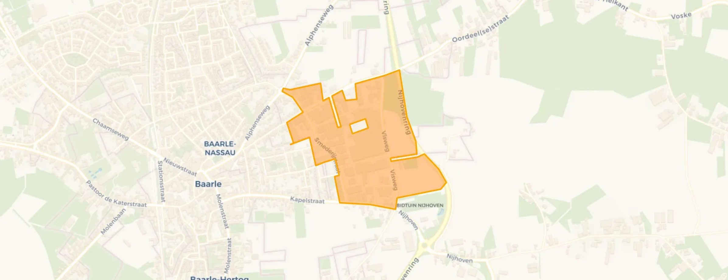 Bedrijventerrein De Geer in Baarle-Nassau