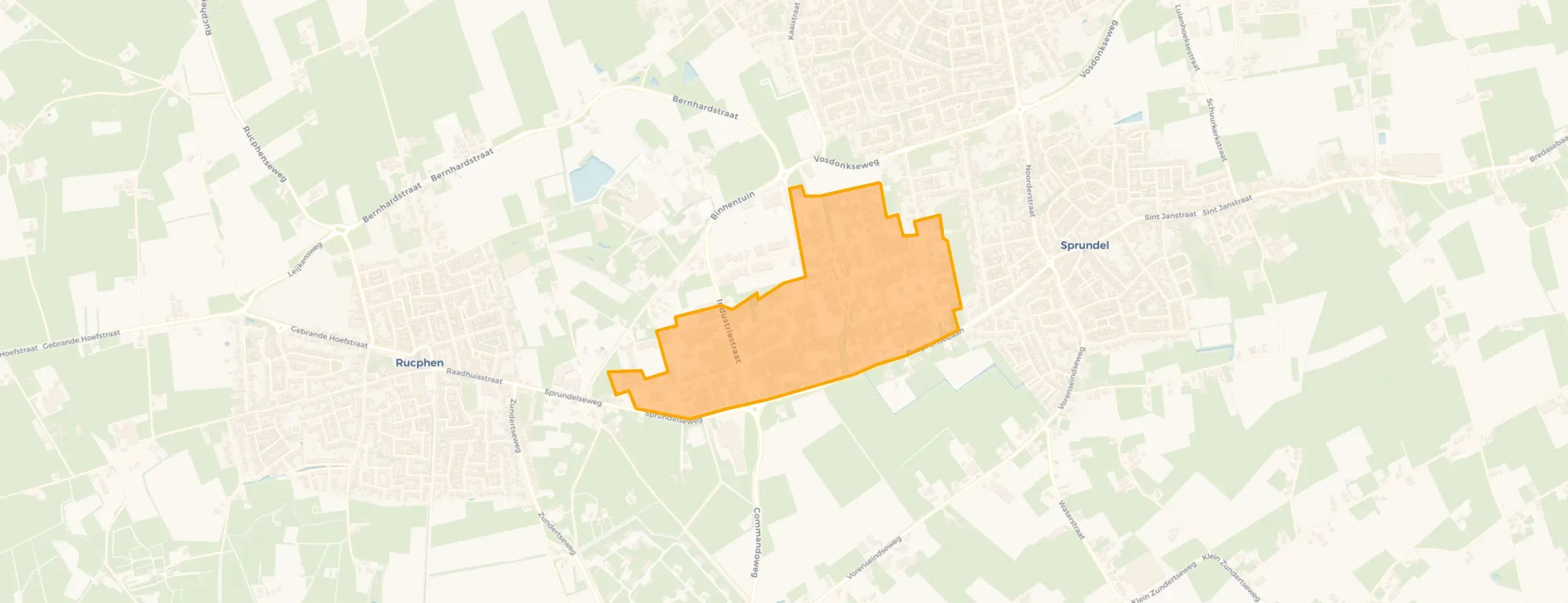 Buurt Bedrijventerrein De Nijverhei, Rucphen