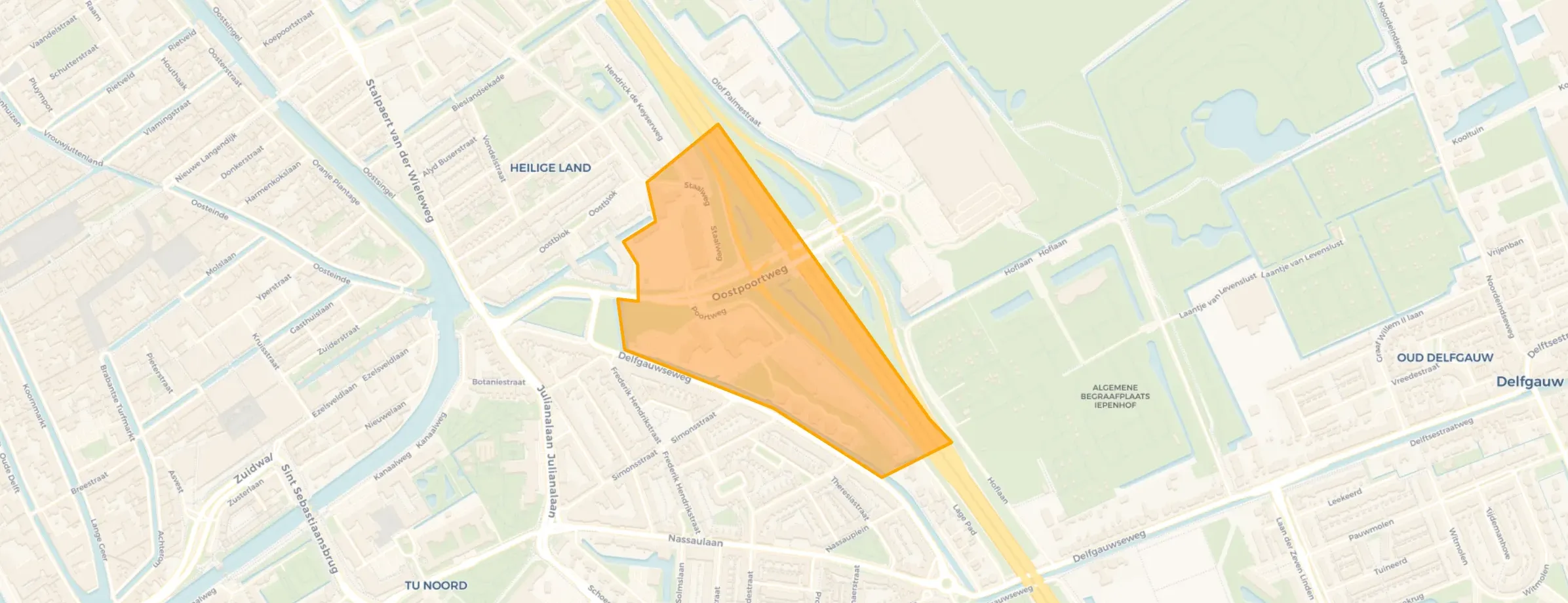 Bedrijventerrein Delftse Poort-West