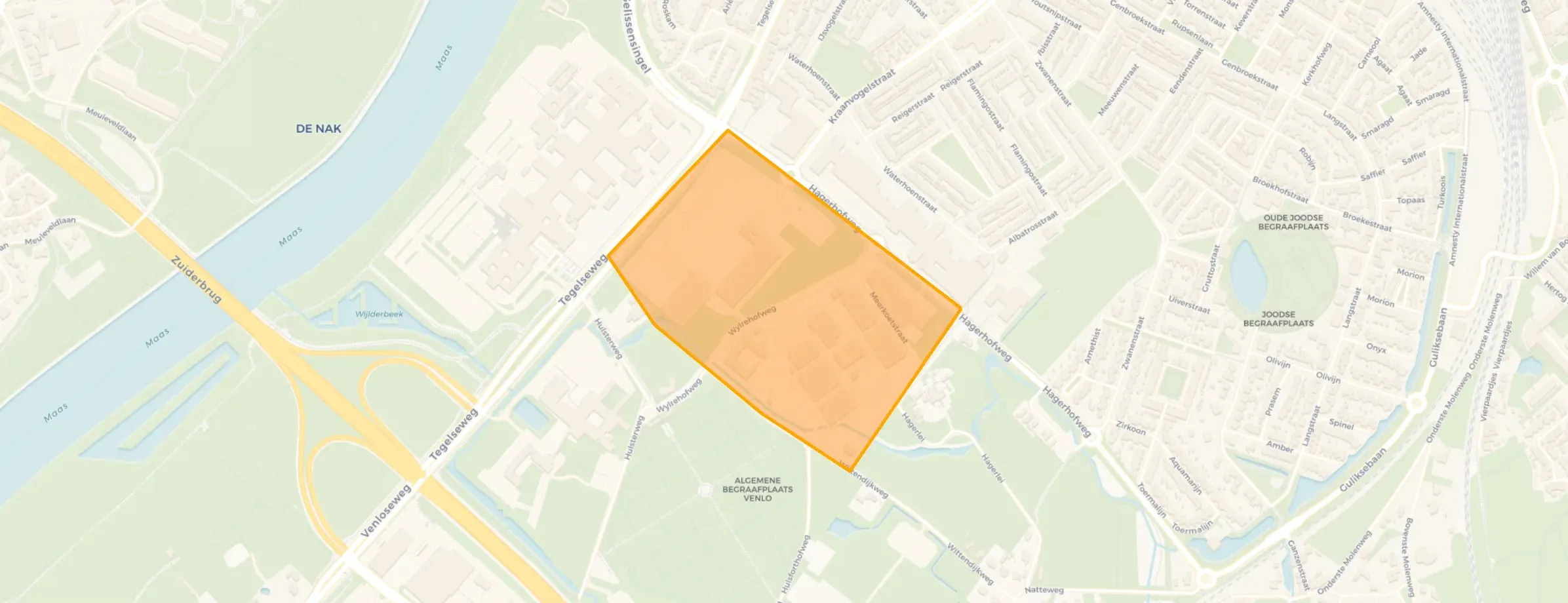 Bedrijventerrein Hagerhof in Venlo