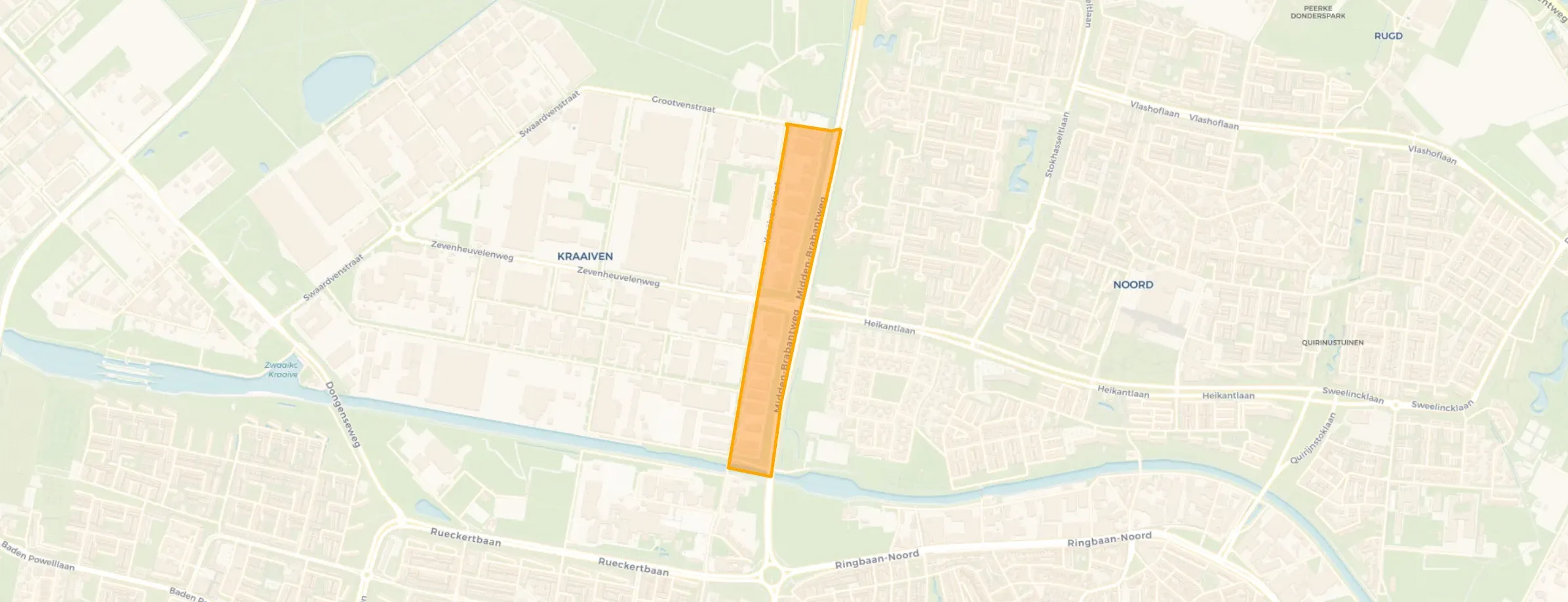 Bedrijventerrein Kraaiven PDV