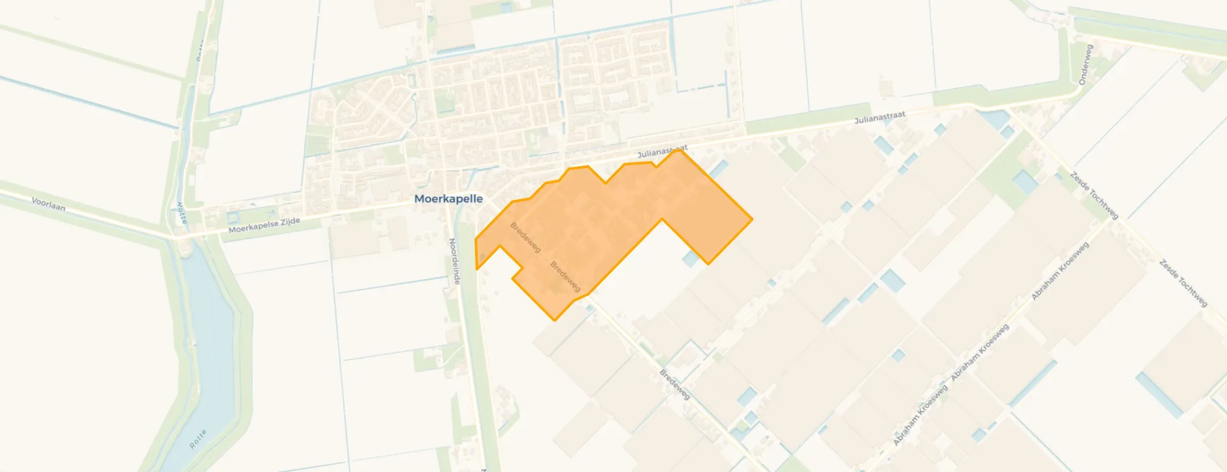 Buurt Bedrijventerrein Moerkapelle, Moerkapelle
