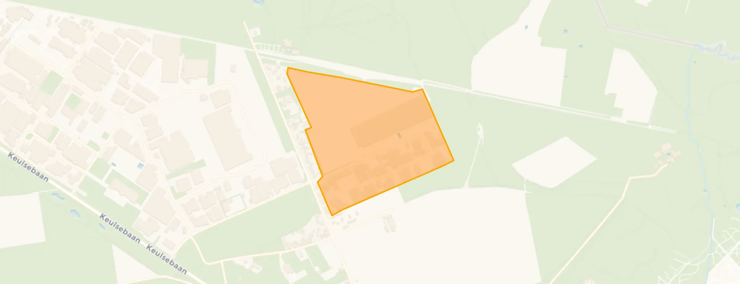 Kaart van Bedrijventerrein Stationsweg