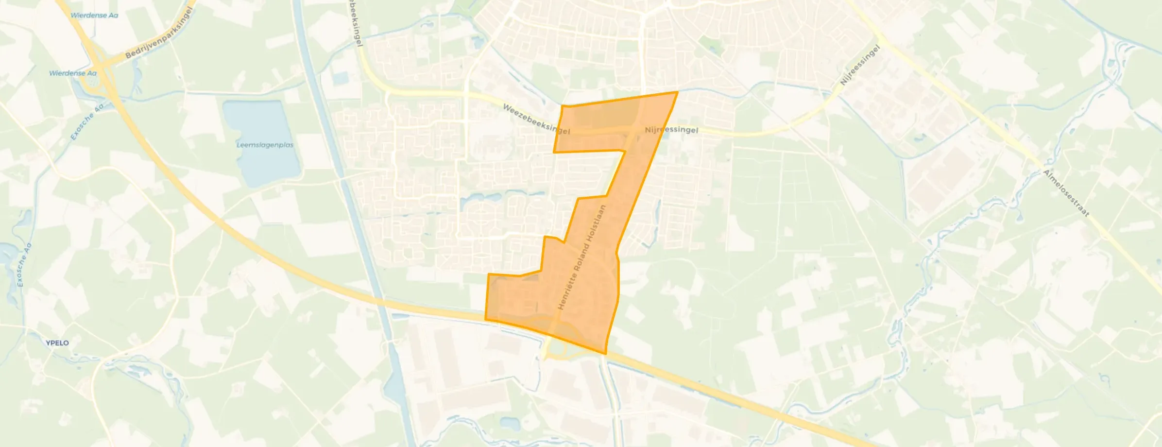 Buurt Bedrijventerrein Twentepoort - Stadion, Almelo