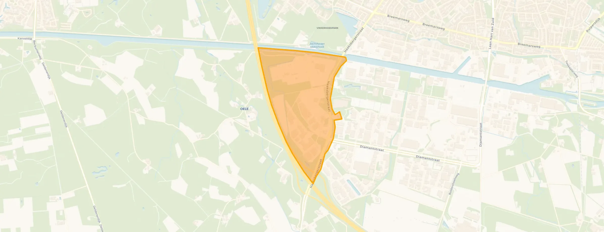 Bedrijventerrein Zeggershoek in Hengelo