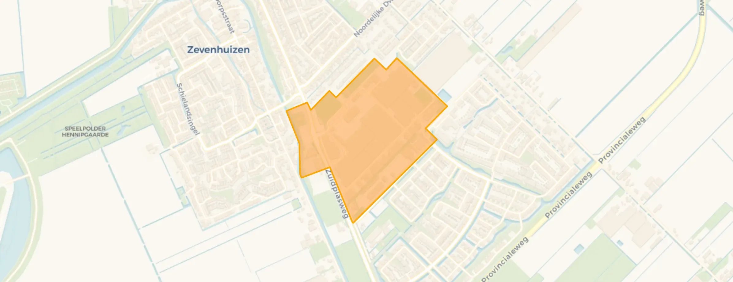 Buurt Bedrijventerrein Zevenhuizen, Zevenhuizen (Zh)