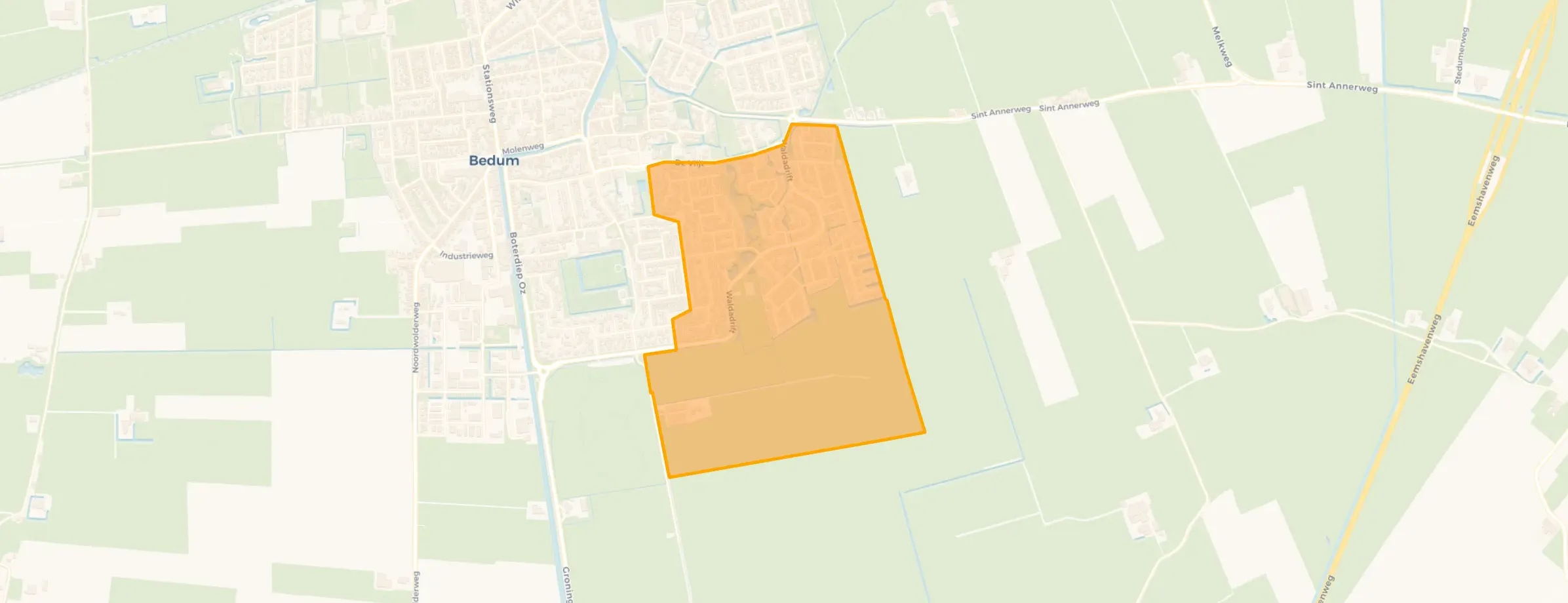 Buurt Bedum Zuid - Oost, Bedum