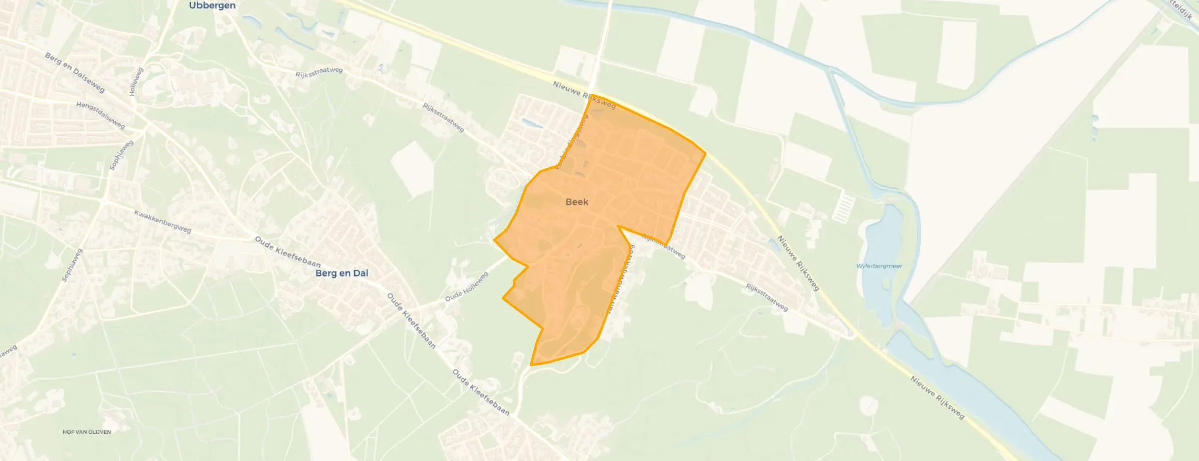Buurt Beek-Midden, Beek (Gem. Berg En Dal)