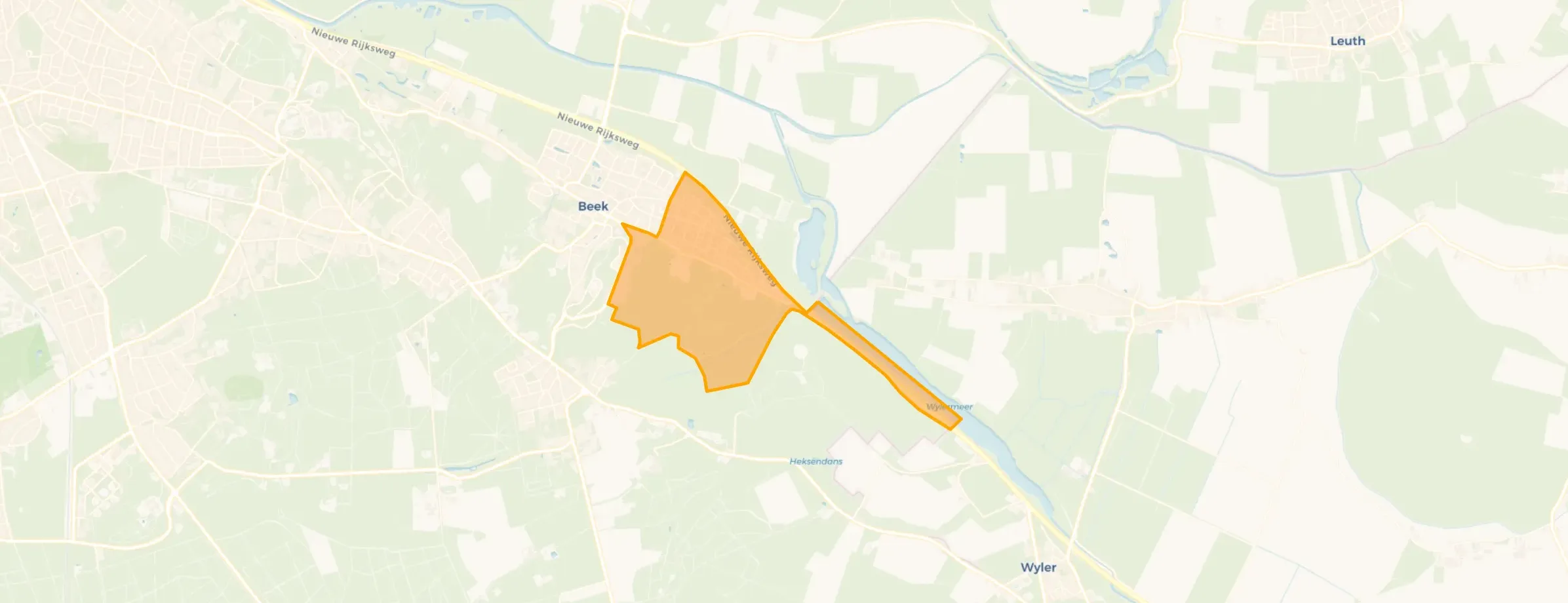 Buurt Beek-Oost, Beek (Gem. Berg En Dal)