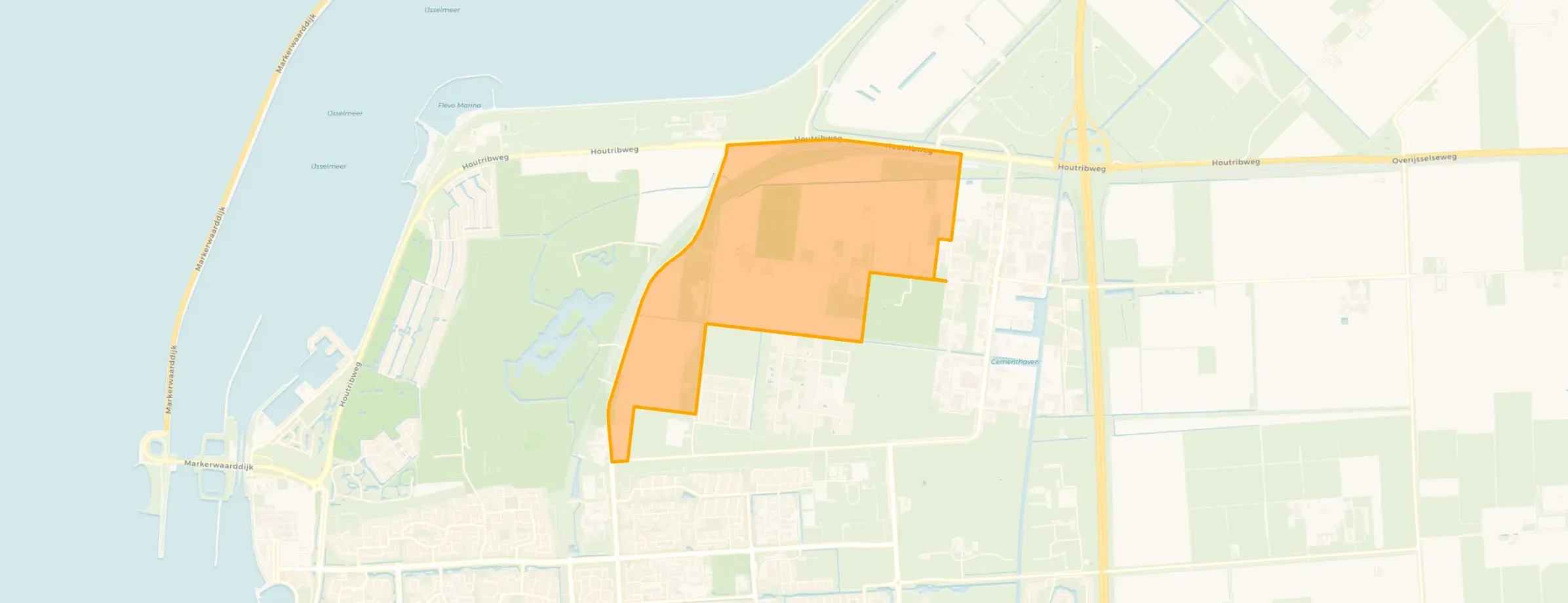 Beginweg Bronsweg Jupiterweg in Lelystad