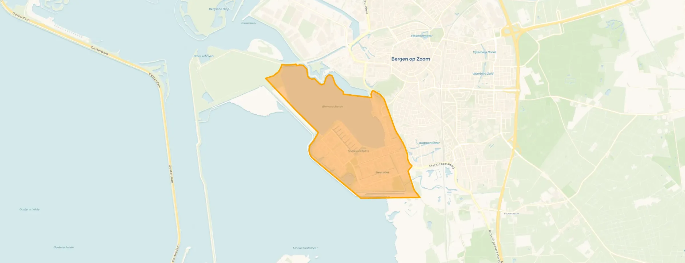 Bergse Plaat in Bergen op Zoom