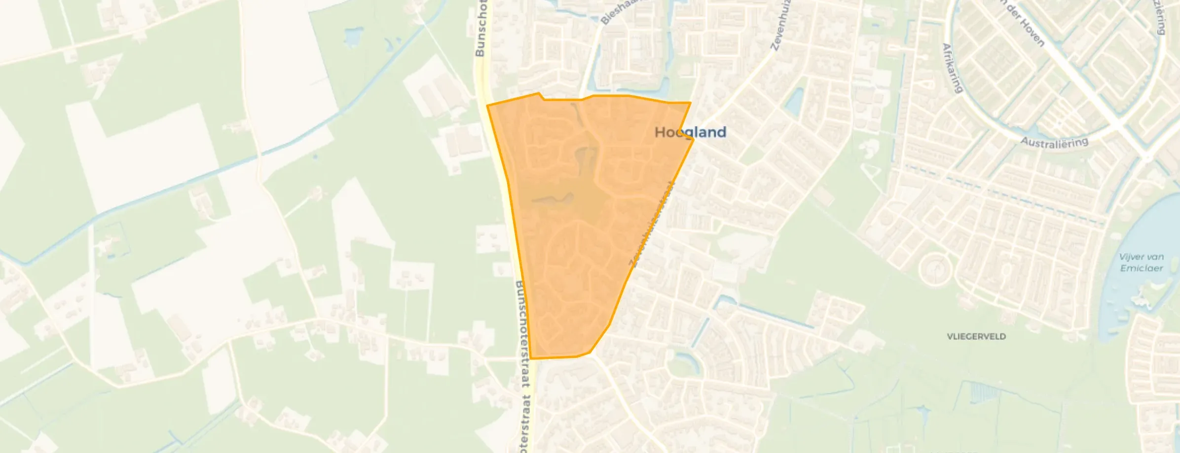 Buurt Bieshaar-Zuid, Hoogland