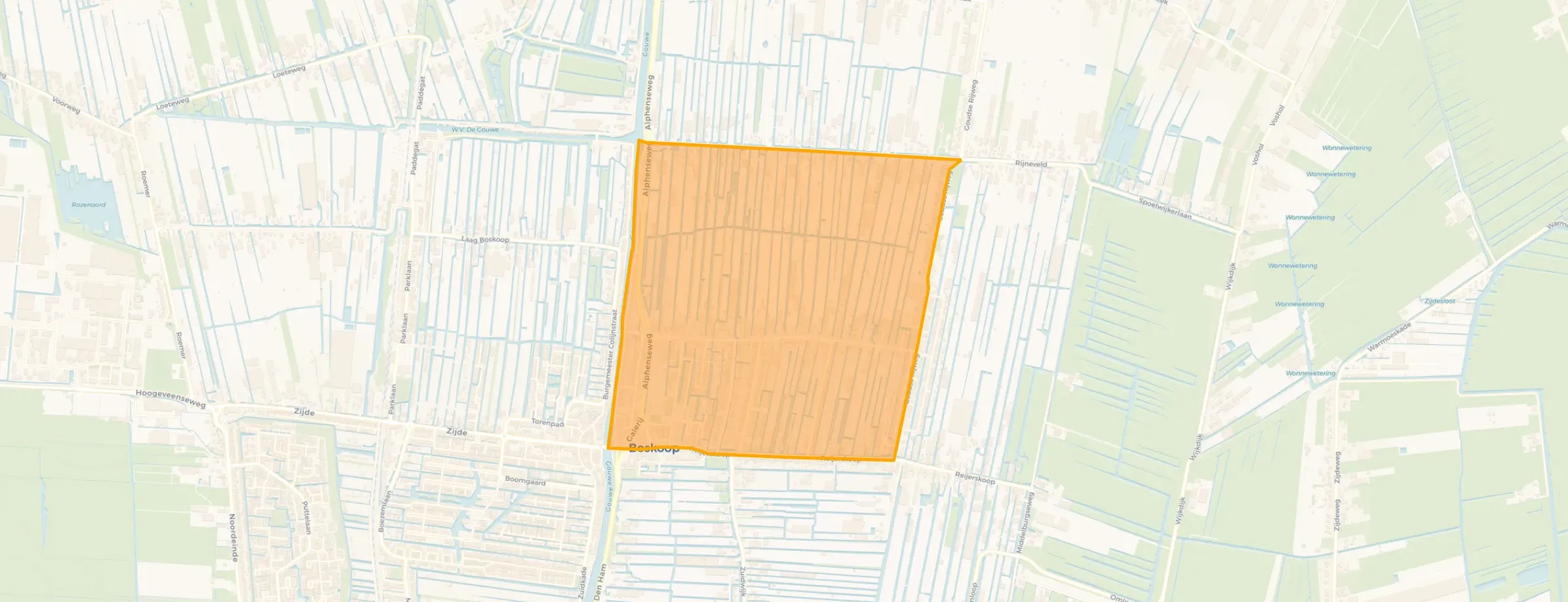 Buurt Biezen-West, Boskoop