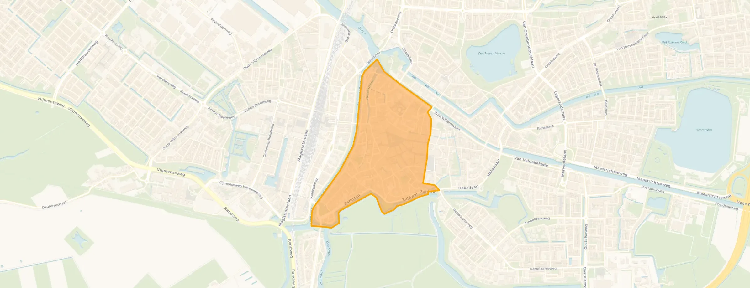 Buurt Binnenstad centrum, 'S-Hertogenbosch